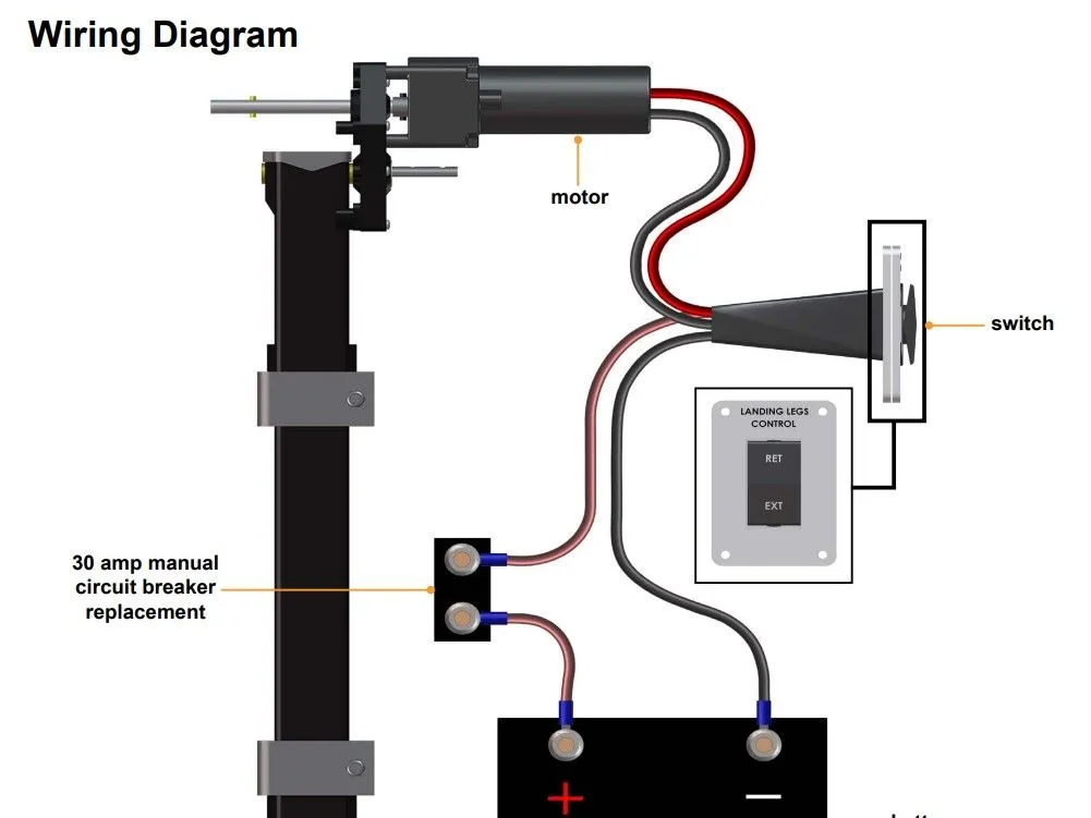 6K ELECTRIC LANDING GEAR